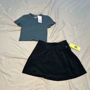 Girls skirt/top set XXS/6/7